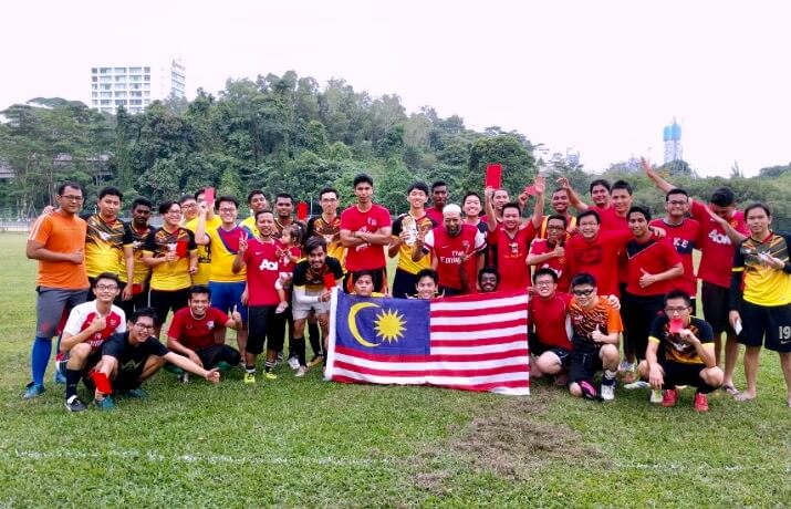 Project Football Rakyat Team Picture